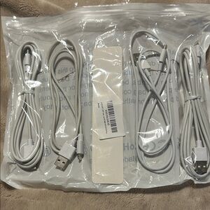 iPhone  white  USB Charging Cables